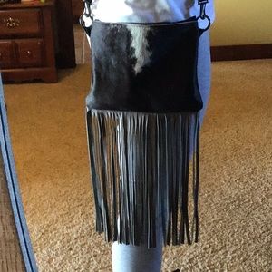 Custom Crossbody With Fringe